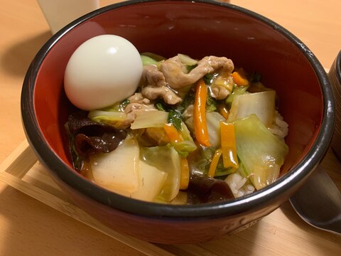 野菜がたくさんとれる☆中華丼